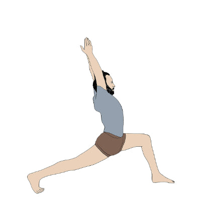 Anjaneyasana high lunge