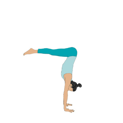 Ardha Adho Mukha Vrksasana