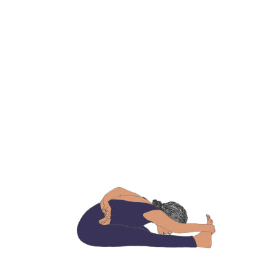 Ardha Baddha Padma Paschimottanasana