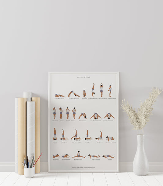 Svejar Poster - Yoga for Activism Mockup