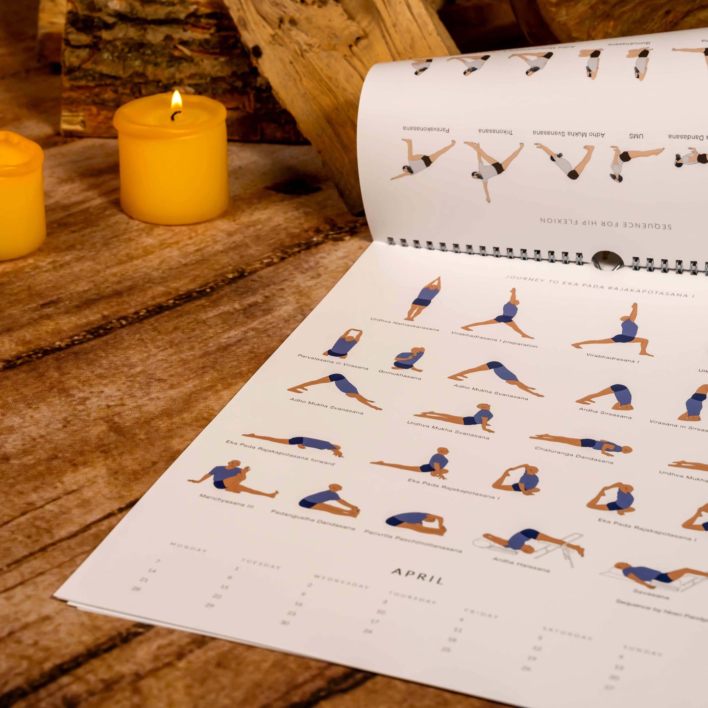 Svejar Yoga Calendar 2025 - Edition One Christmas Zoom