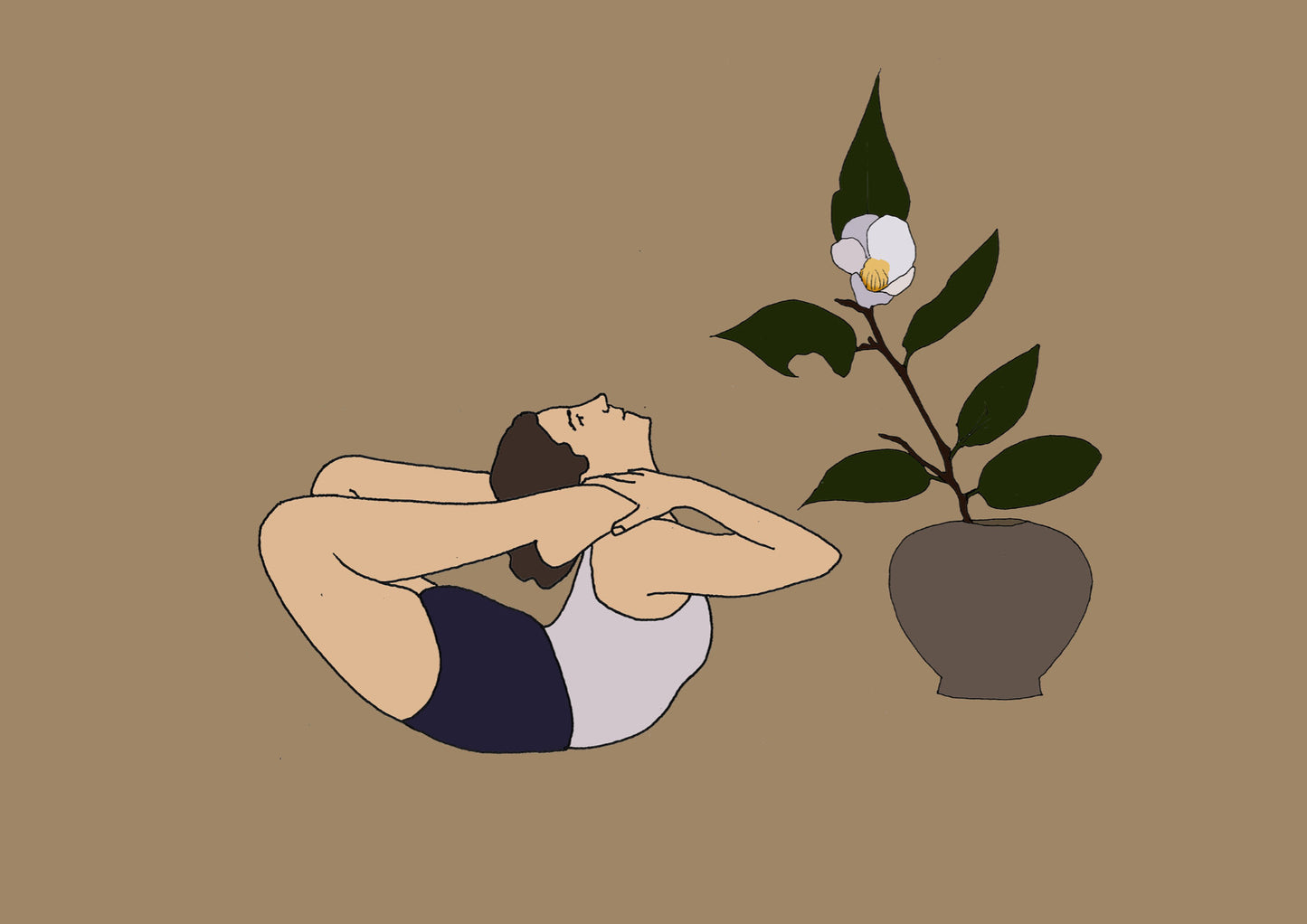 Svejar Yoga Art - Cards - Padangustha Dhanuras