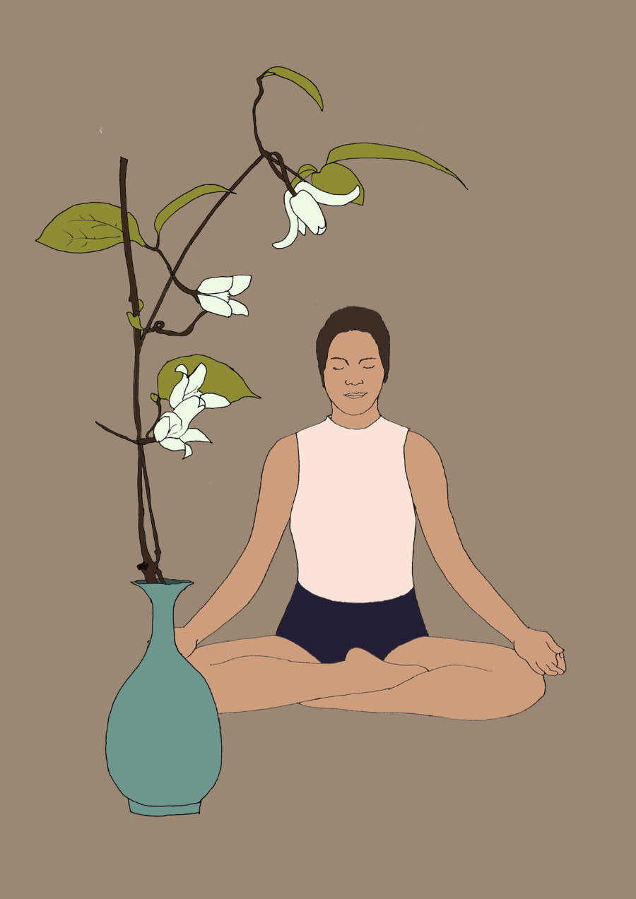 Svejar Yoga Art - Cards - Siddhasana