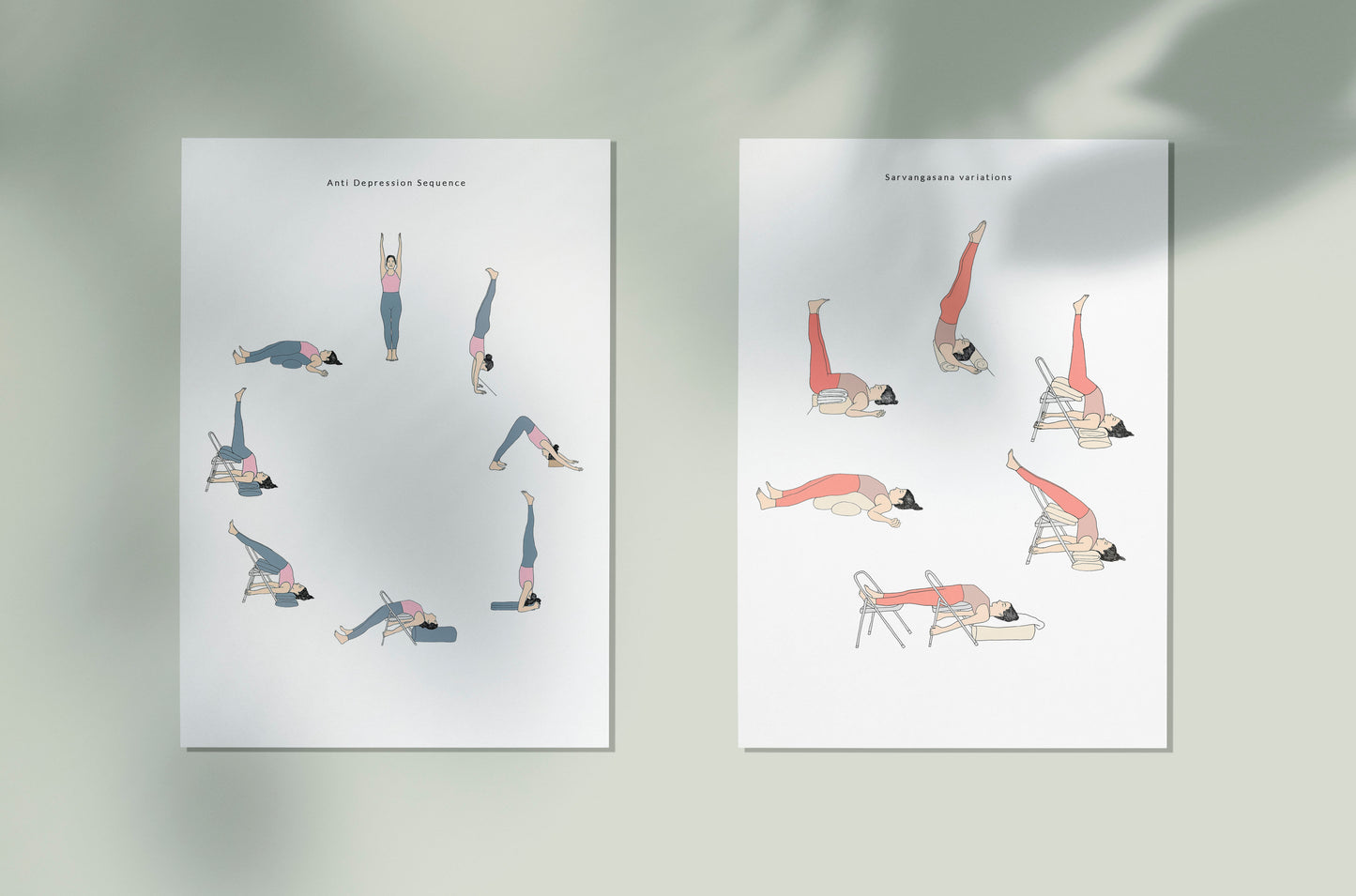 Svejar Yoga Art - Cards - Yoga Circles Mockup 3
