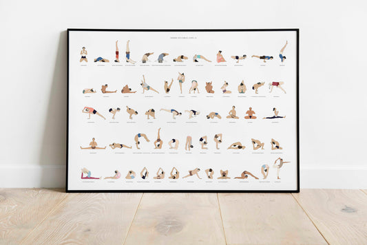 Sevjar Yoga Poster - Asana Syllabus Level 4 Mockup