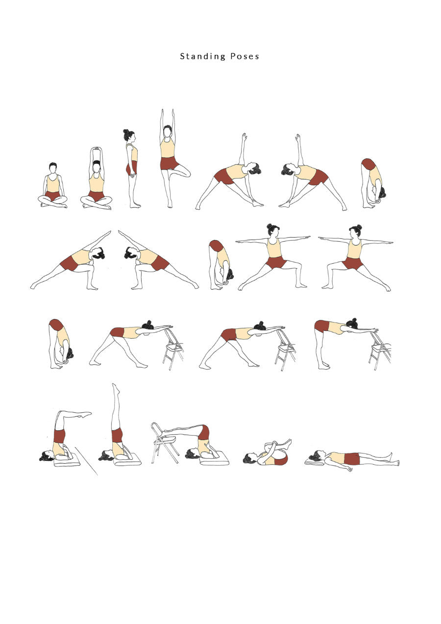 Beginner Yoga Sequence - Standing Poses II