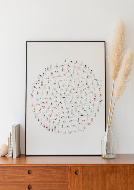 Svejar Yoga Art - Poster - Good Yoga Mockup