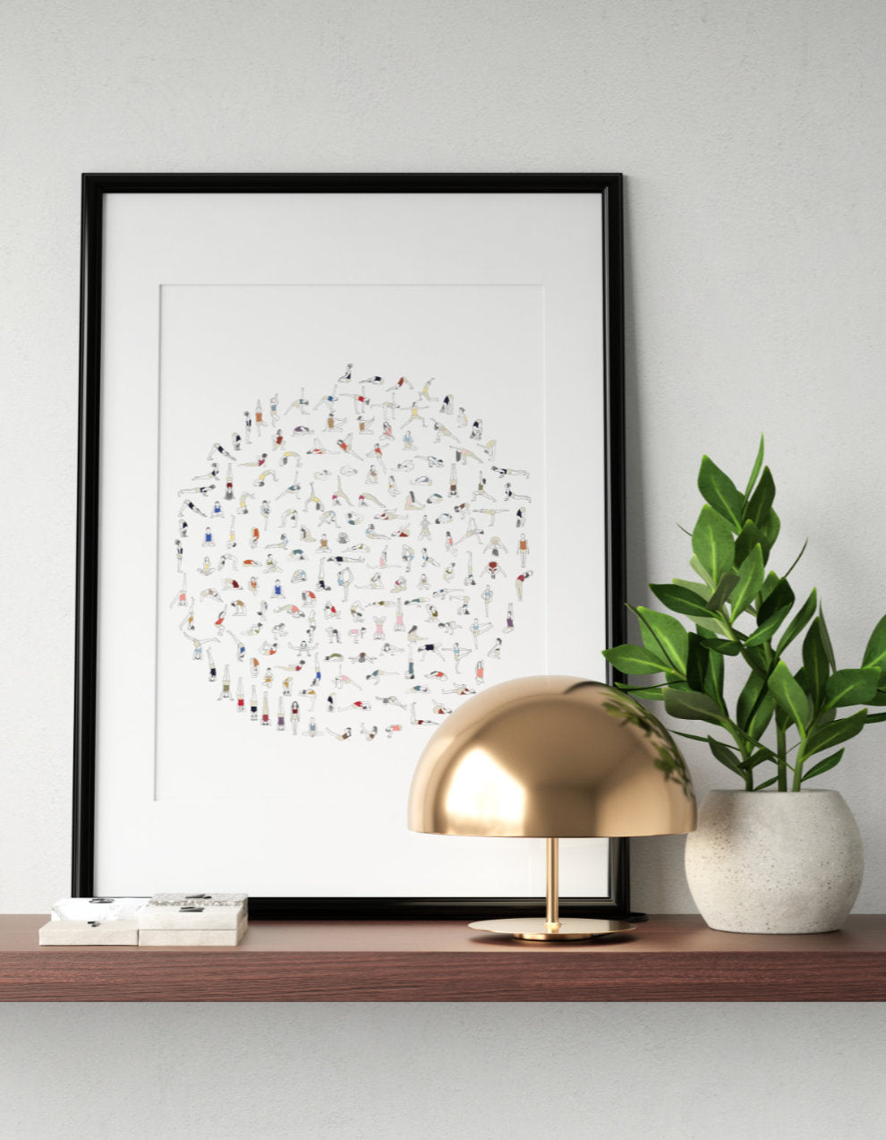 Svejar Yoga Art - Poster - Good Yoga - Mockup 2