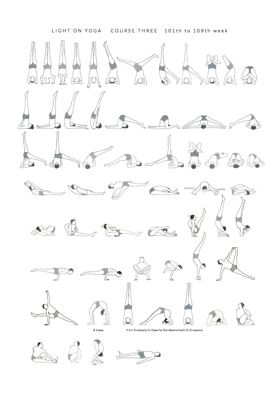 Light on Yoga Yoga Sequence - 101th to 108th Week