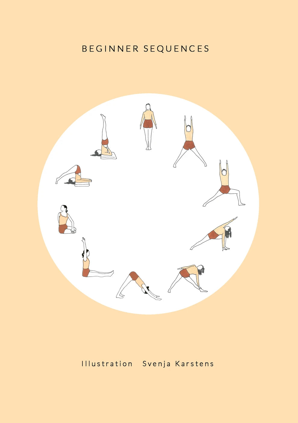 Svejar Yoga Illustrations - Beginner Sequences I