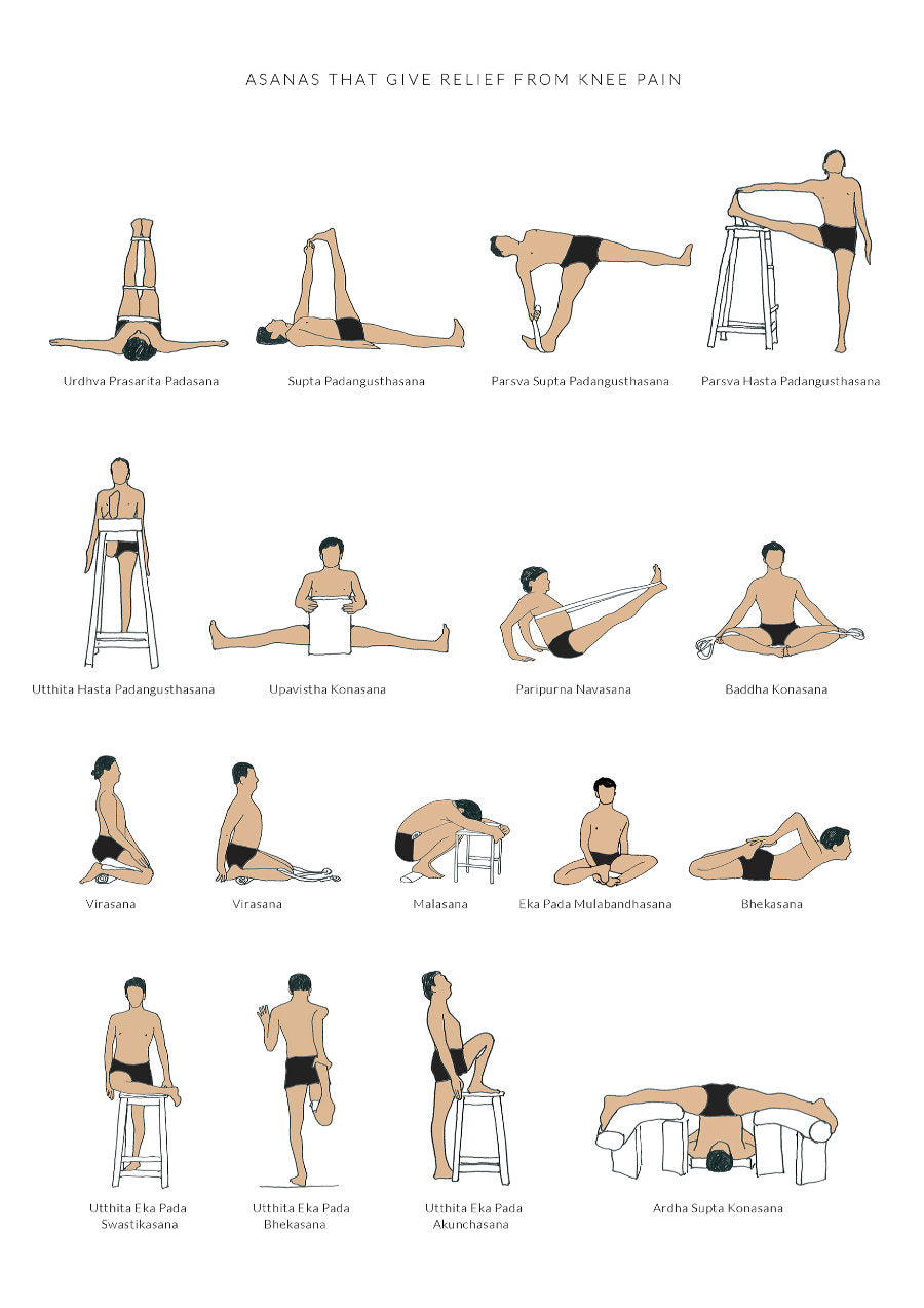 Svejar eBook - Yoga for sports - Relief from knee pain