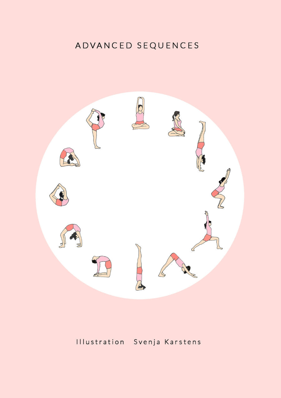 Svejar Yoga Illustrations - Advanced Sequences I