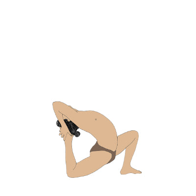 Eka Pada Rajakapotasana II