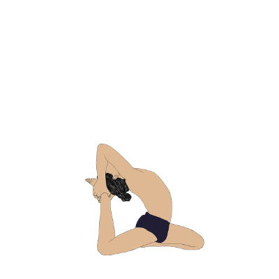 Eka Pada Rajakapotasana III