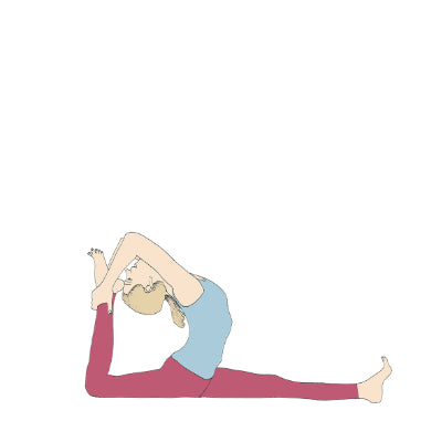 Eka Pada Rajakapotasana IV