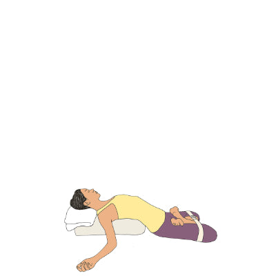 Matsyasana supported