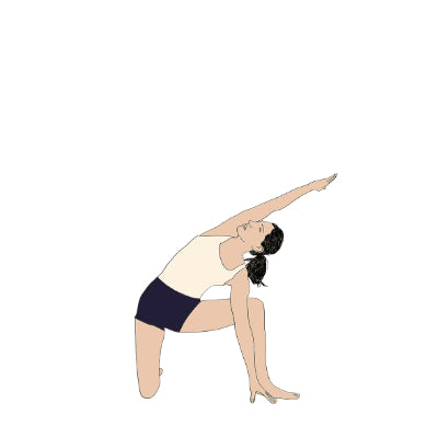 Parighasana leg bend