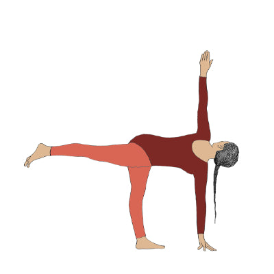 Parivrtta Ardha Chandrasana