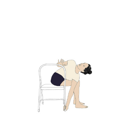 Pasasana with chair