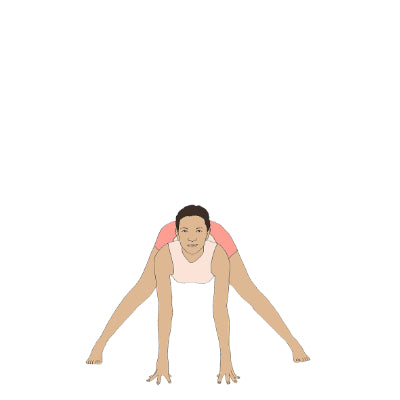 Prasarita Padottanasana concave