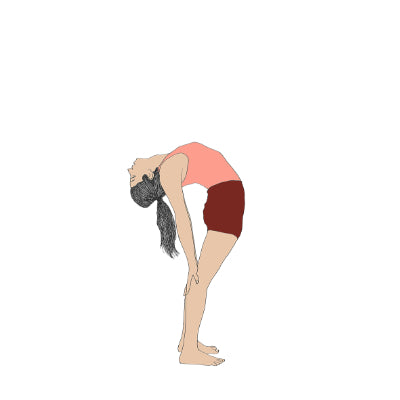 Tadasana back arch