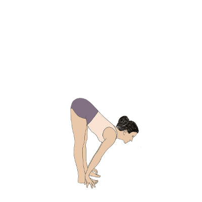 Uttanasana concave