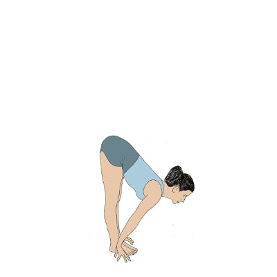 Uttanasana concave