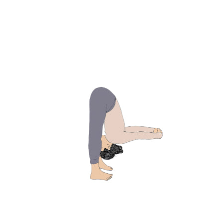 Uttanasana arms over head