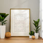 Yoga Asana Poster – 108 Poses