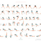 Sevjar Yoga Poster - Spring Blooming Sequence