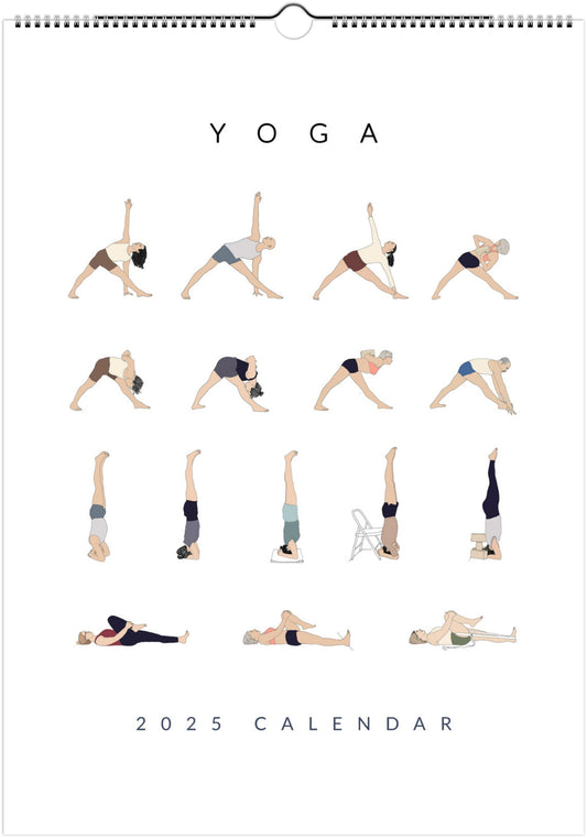 Svejar Yoga Calendar 2025 - Edition Two - Mockup