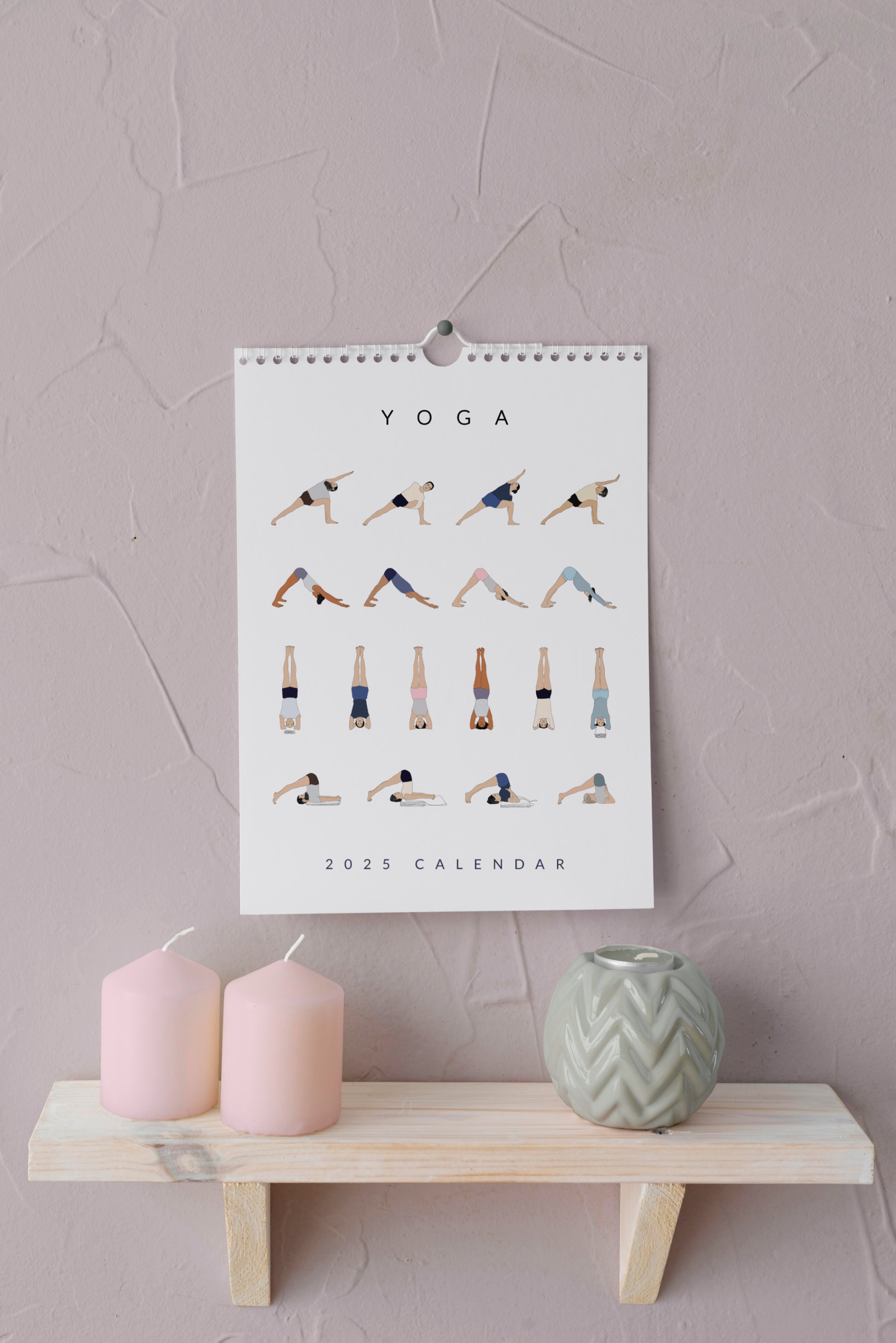 Svejar Yoga Calendar 2025 - Edition One - Mockup 2