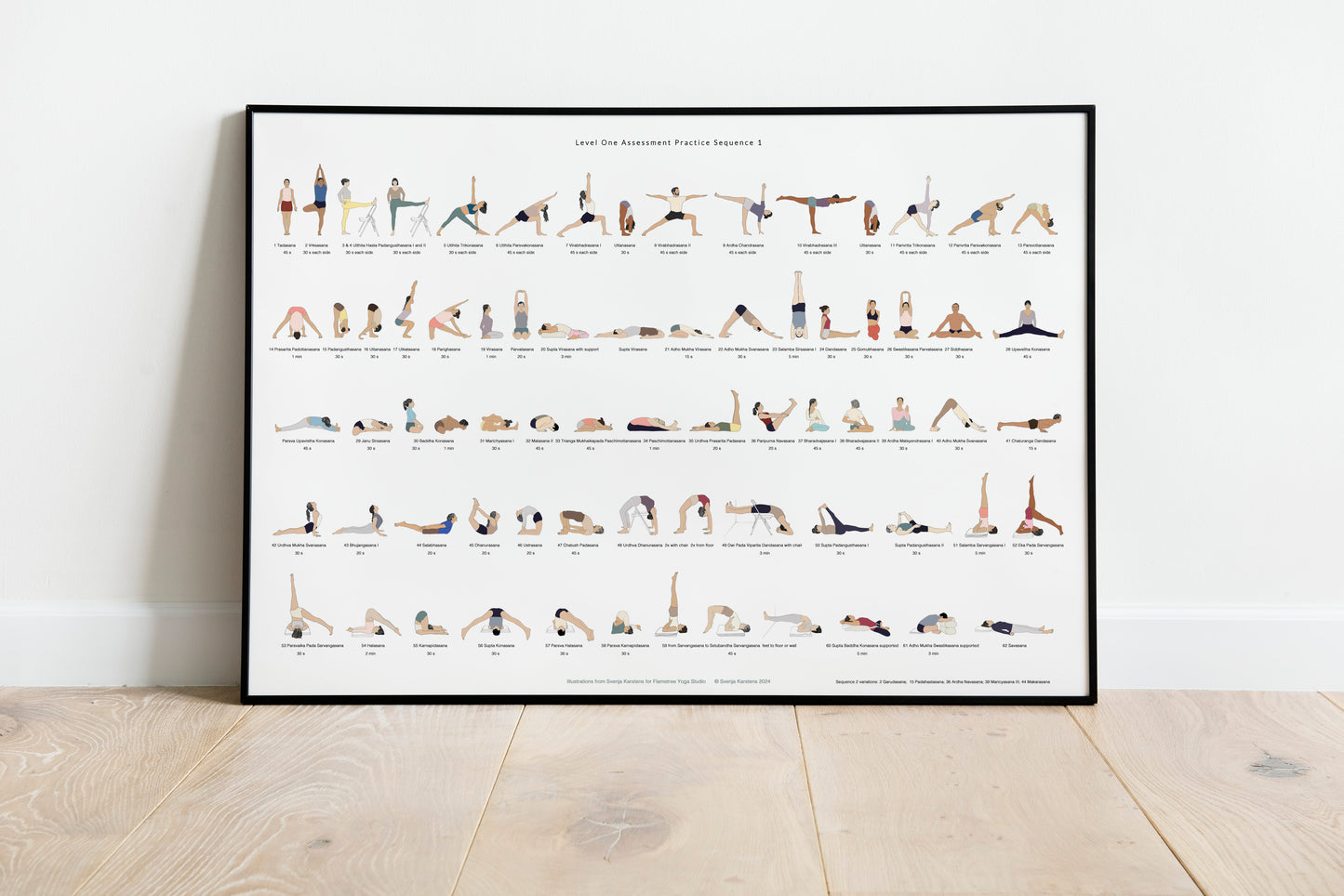 Svejar eBook - Illustrated Yoga Sequences: Beginner – Svejar Yoga  Illustrations