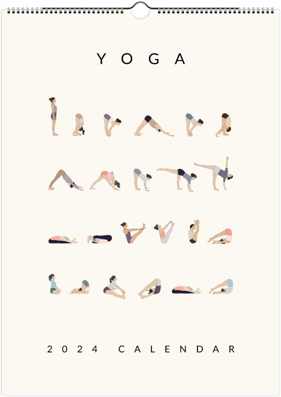 Yoga Sequence Calendar 2024