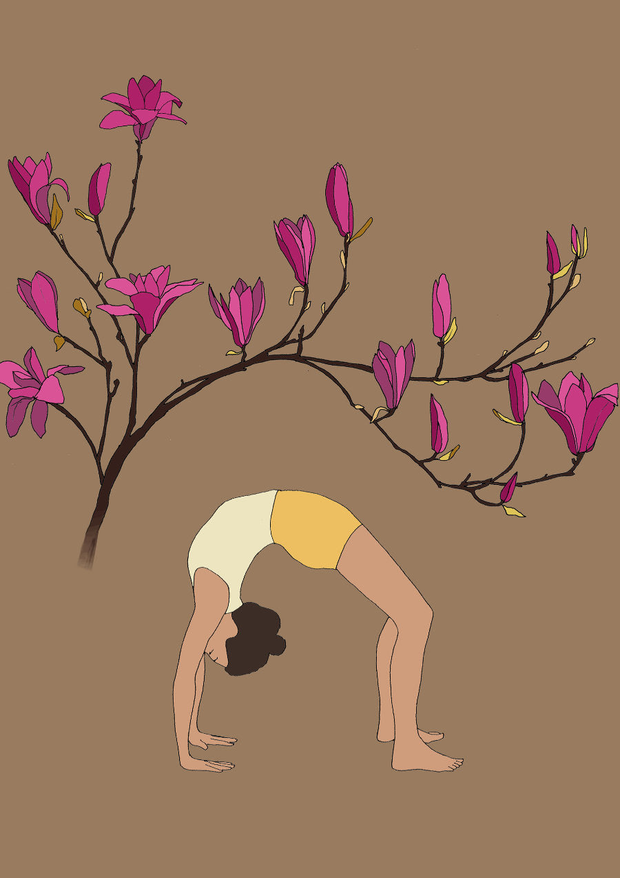 Svejar Yoga Art - Cards - Urdhva Dhanuras