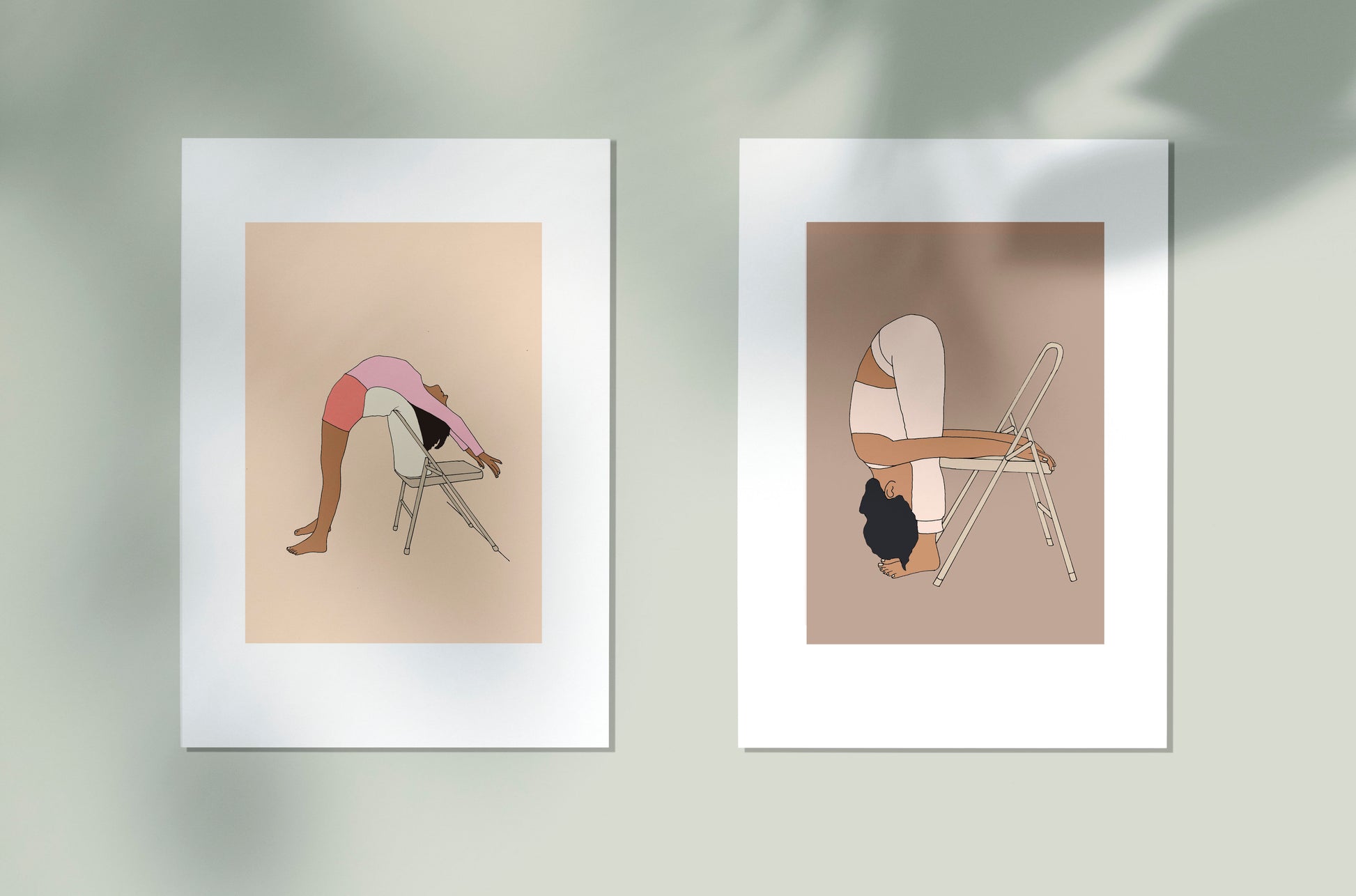 Svejar Yoga Art - Cards - Asanas Bundle 1 Mockup 2