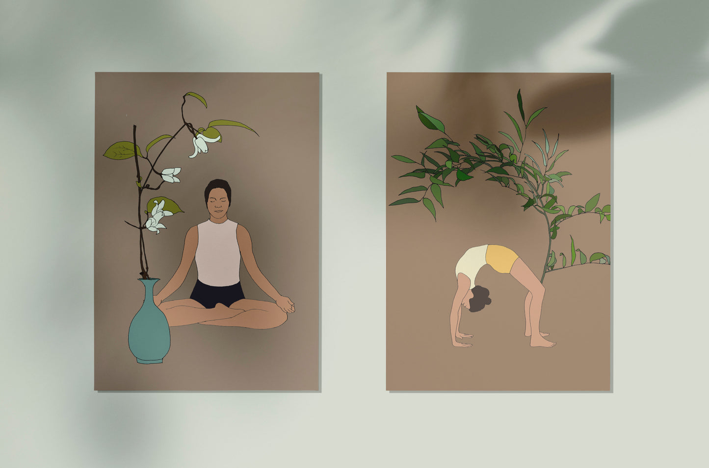 Svejar Yoga Art - Cards - Asanas Bundle 3 Mockup 2