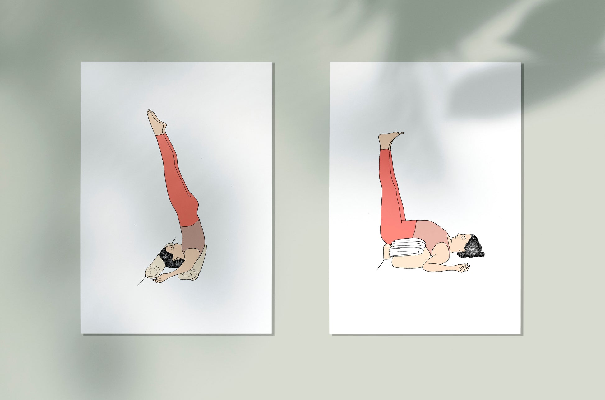 Svejar Yoga Art - Cards - Asanas Bundle 2 - Mockup 4
