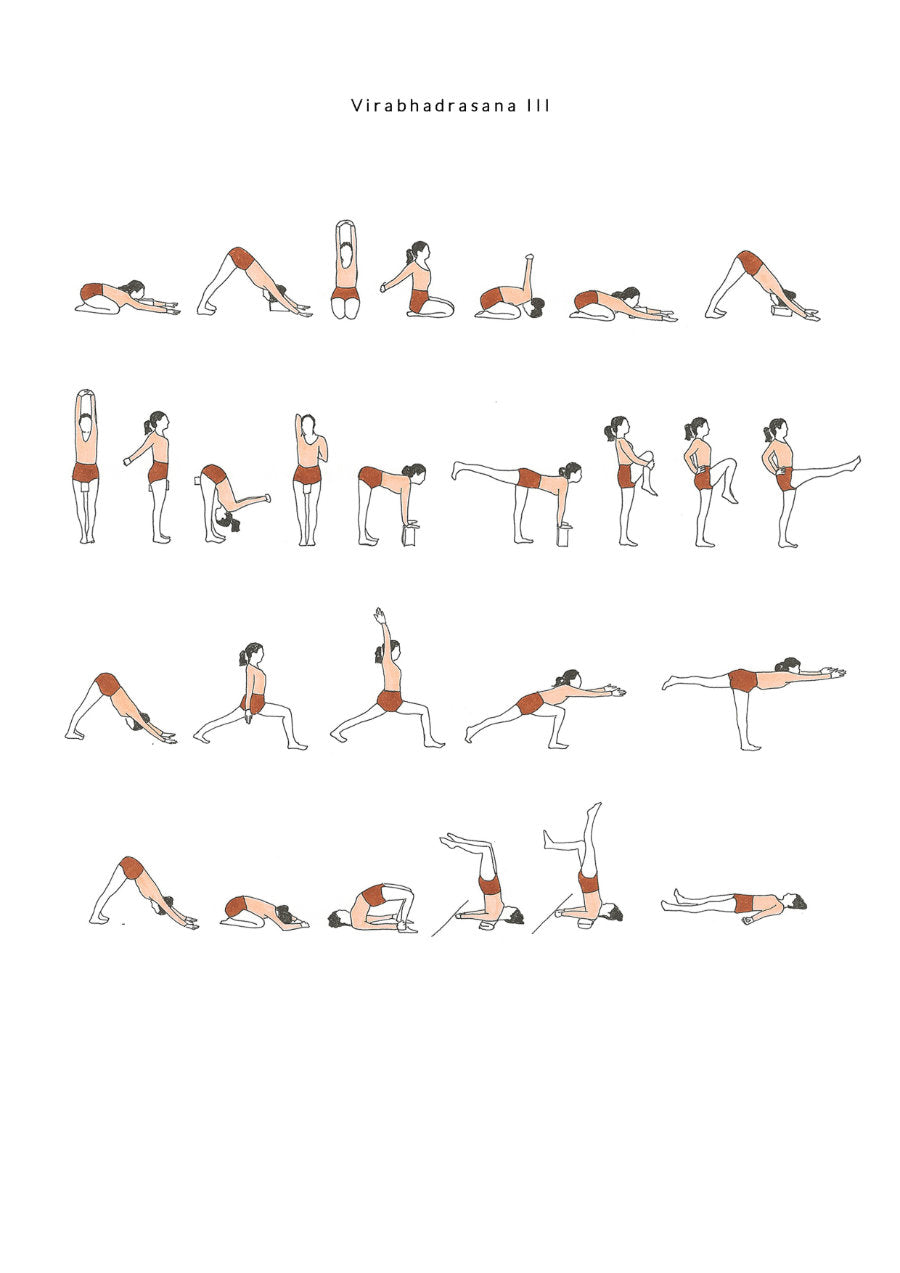 Beginner Yoga Sequence - Virabhadrasana III