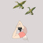 Svejar Yoga Art - Cards - Birds Backbend