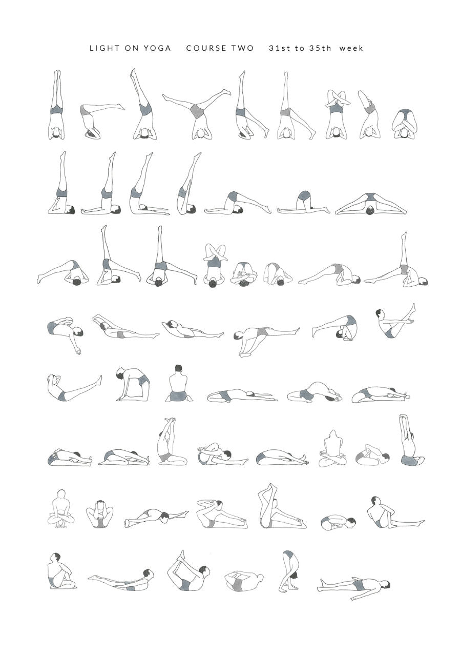 Light on Yoga Yoga Sequence - 31st to 35th Week
