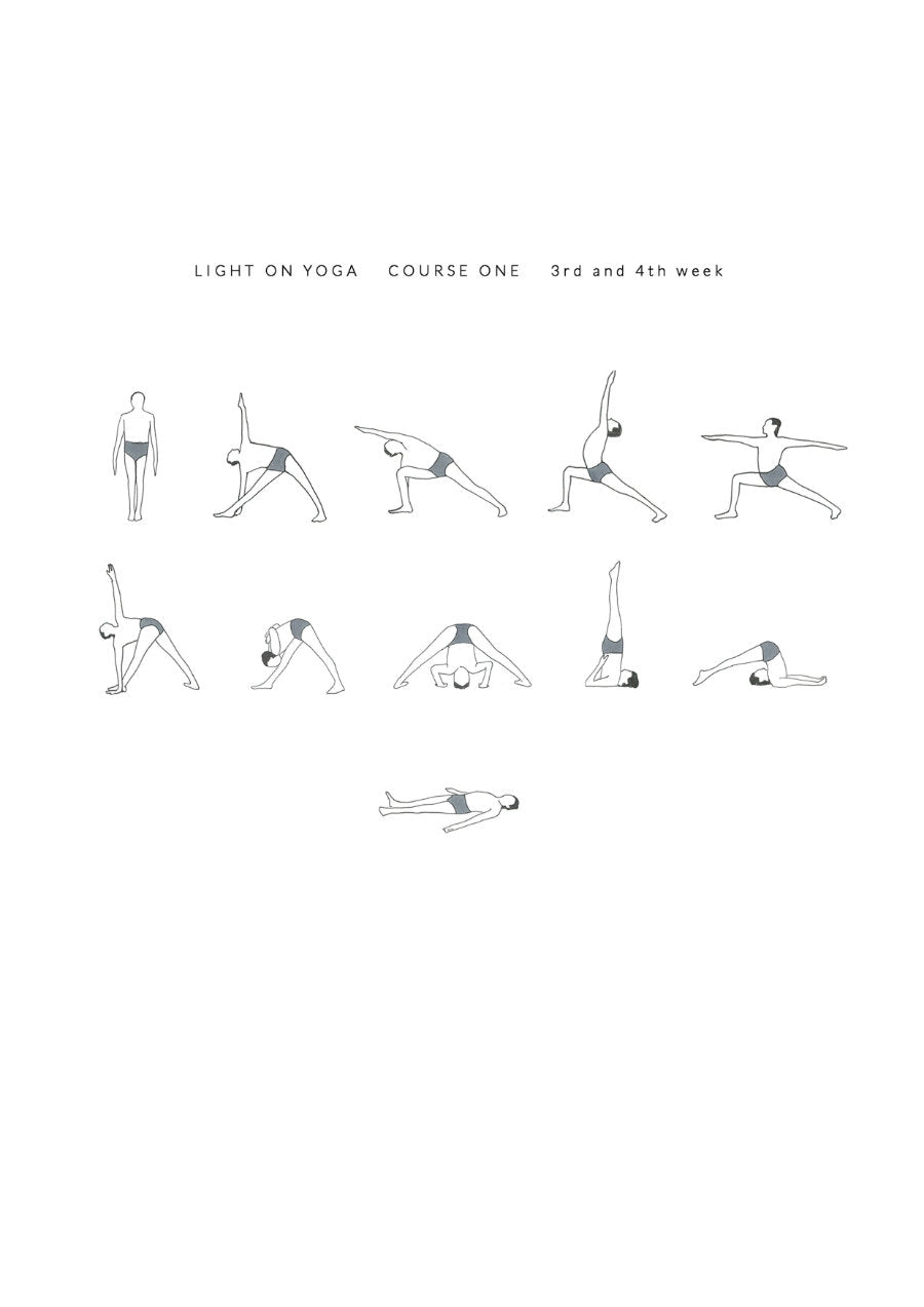 Light on Yoga Yoga Sequence - 3rd and 4th Week