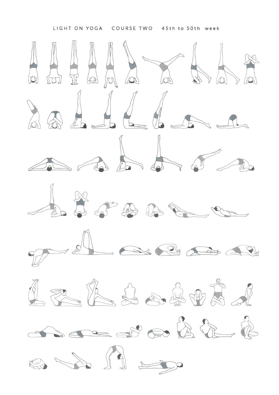 Light on Yoga Yoga Sequence - 45th to 50th Week
