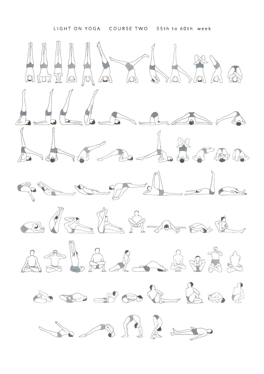 Light on Yoga Yoga Sequence - 55th to 60th Week