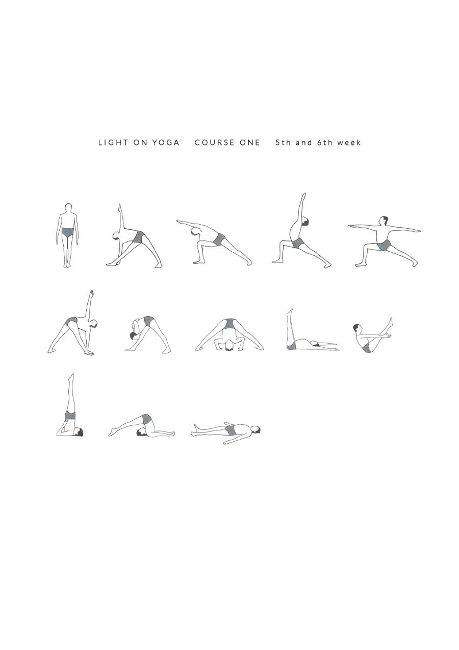 Light on Yoga Yoga Sequence - 5th and 6th Week