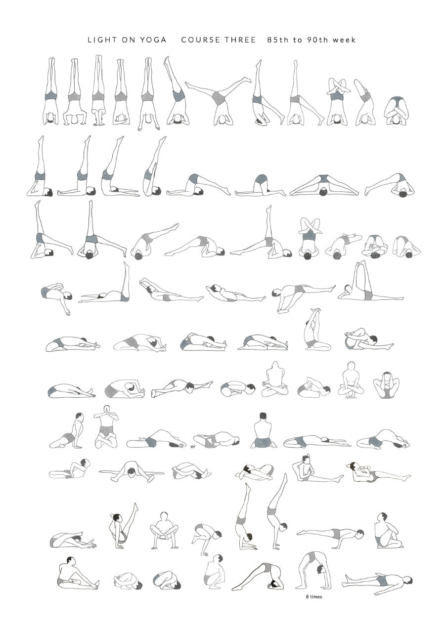 Light on Yoga Yoga Sequence - 85th to 90th Week