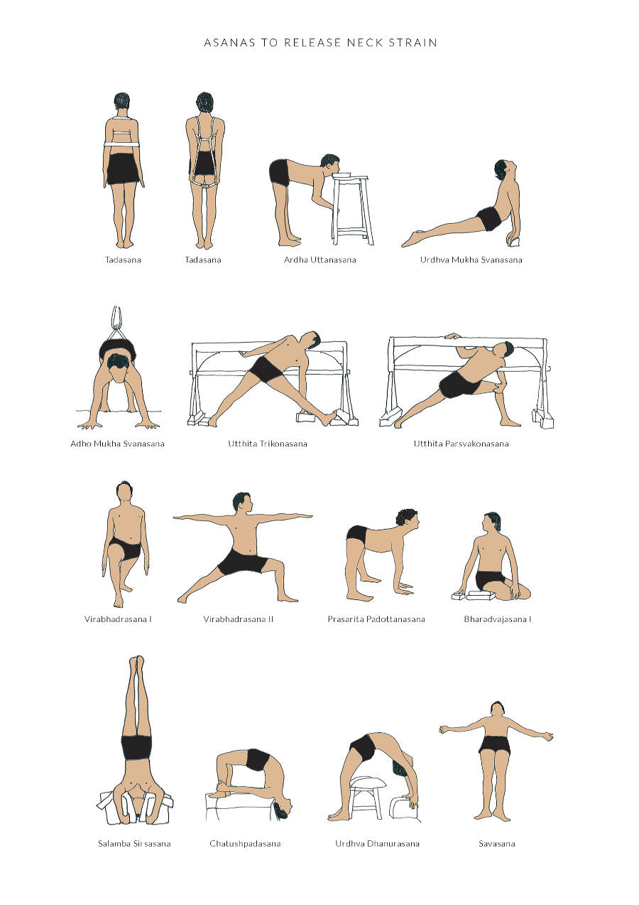 Svejar eBook - Yoga for sports - Release neck strain