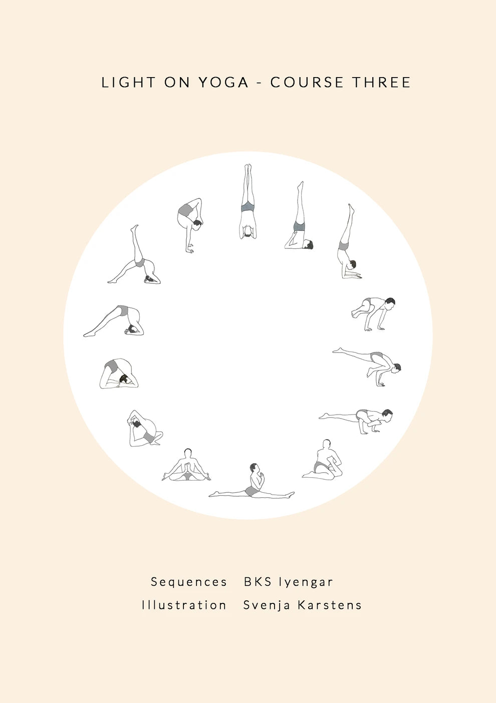 Svejar Yoga Illustrations - Light on Yoga Course 3