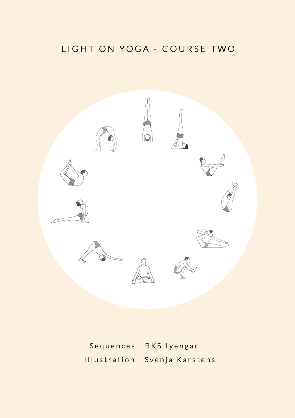 Svejar Yoga Illustrations - Light on Yoga Course 2