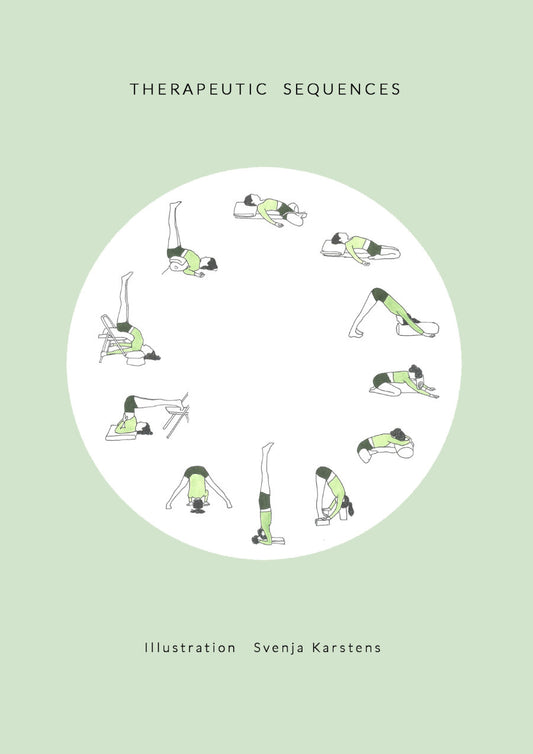 Svejar Yoga Illustrations - Therapeutic Sequences I